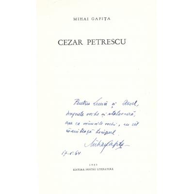 Autograf Mihai Gafita