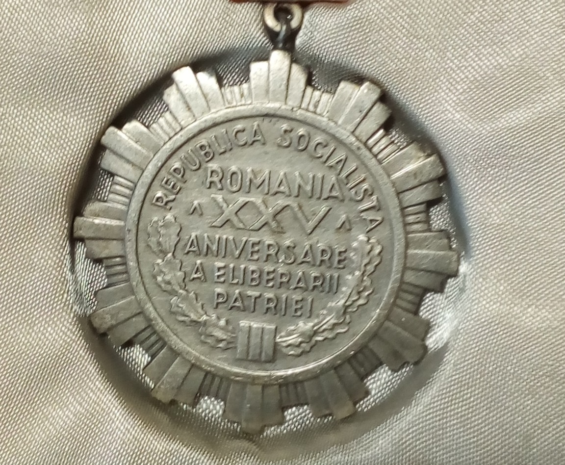 Medalia a XXV-a aniversare a eliberarii Patriei